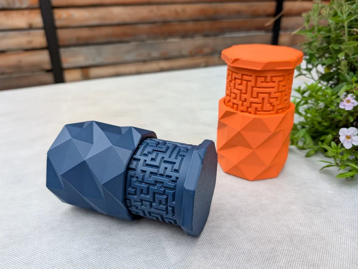 Caixa Quebra-Cabeça Low Poly