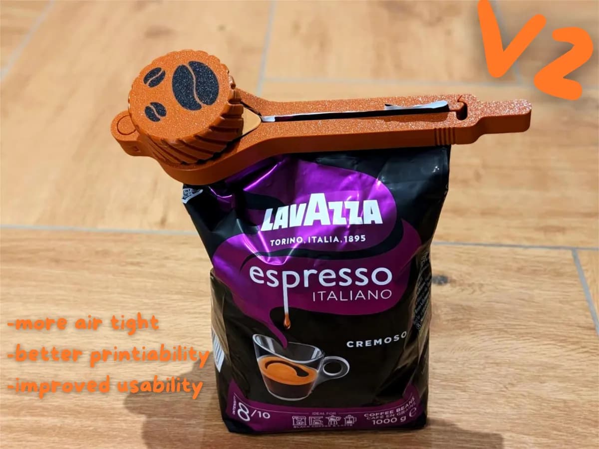 Prendedor de Café Aprimorado