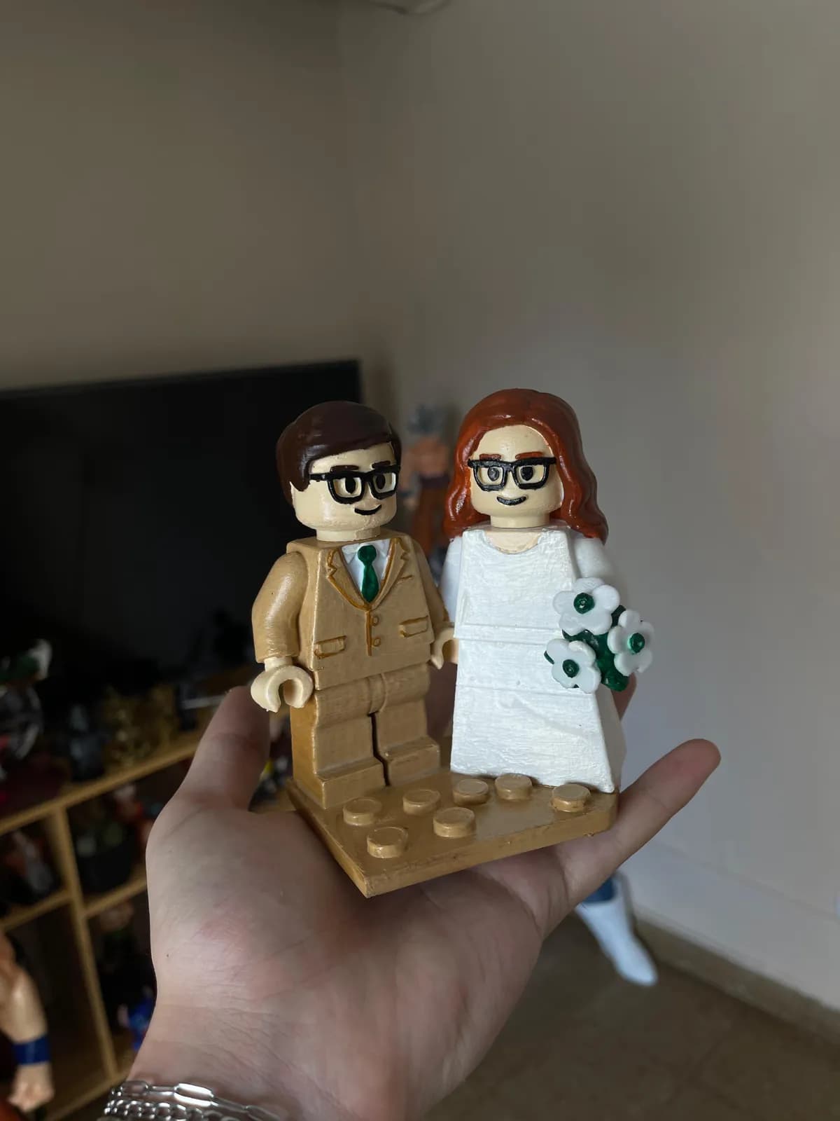 Figuras Decorativas para Bolo de Casamento