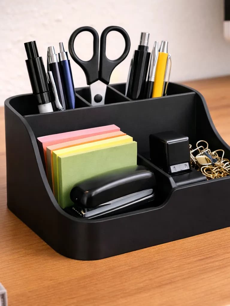 Organizador de Mesa com Porta-Canetas