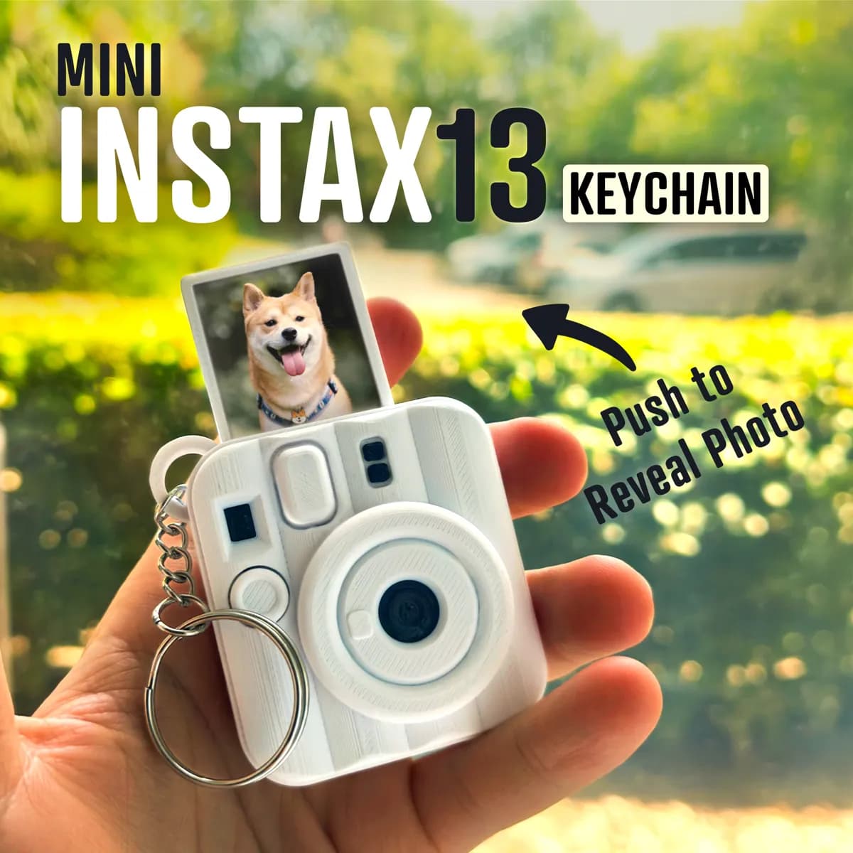 Mini Câmera Instax Chaveiro