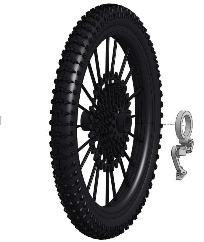 Miniatura Bicicleta Mountain Bike