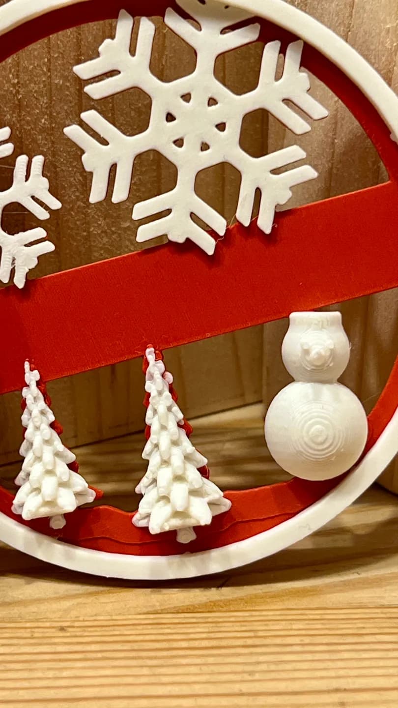 Tag de Presente de Natal com Nome