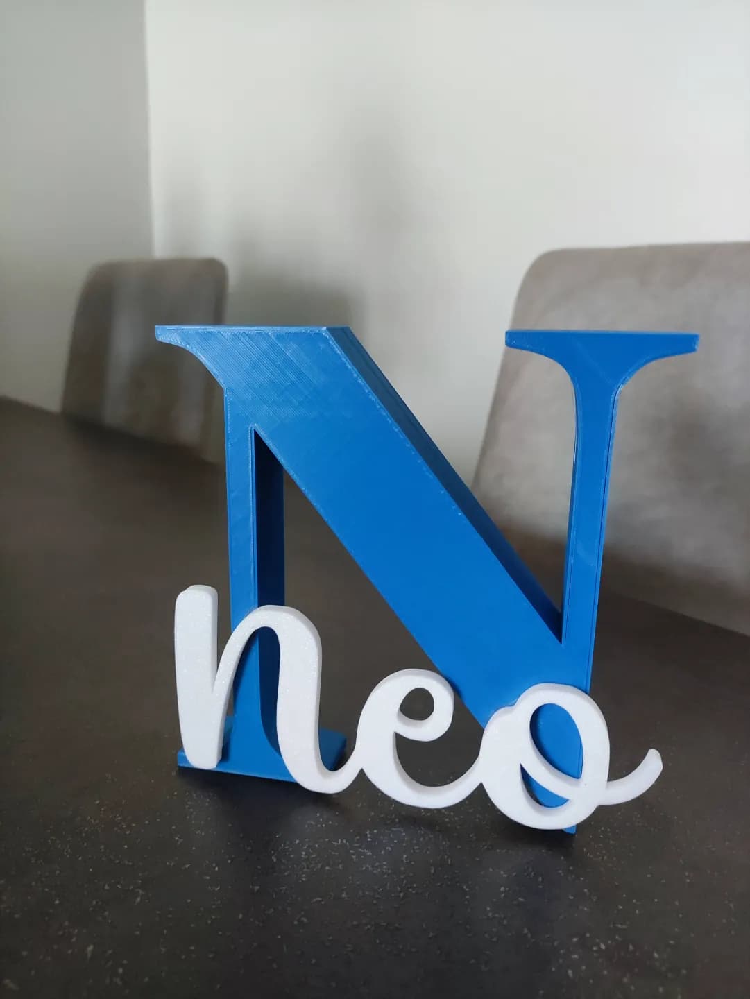 Nome Personalizado em 3D