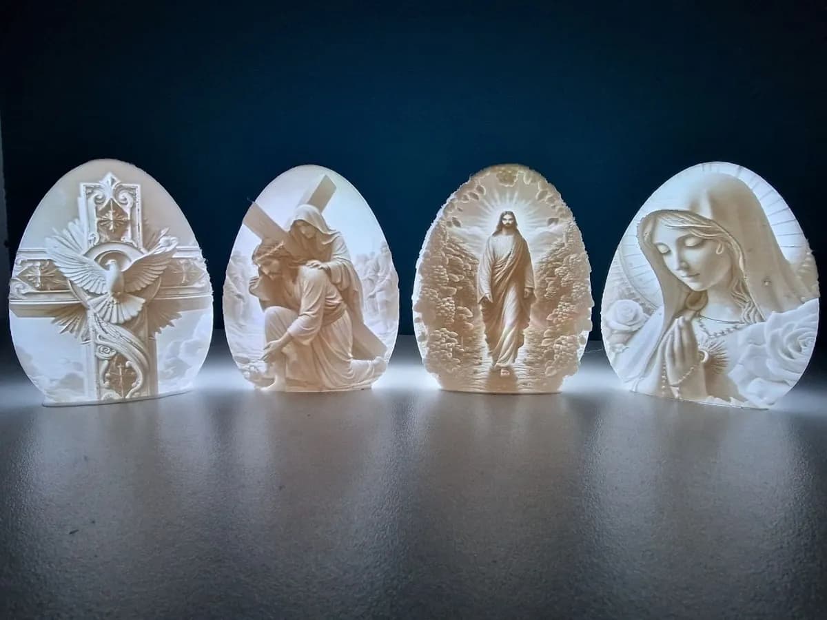 Ovos de Páscoa Religiosos
