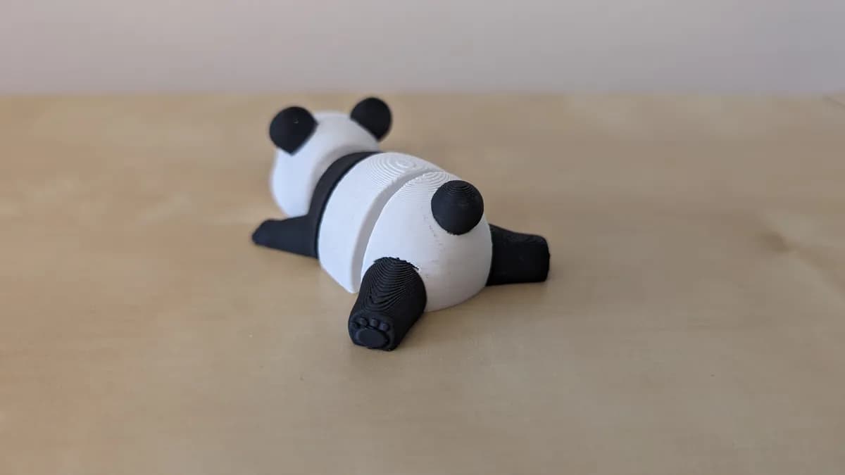Chaveiro Panda Articulado